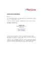 Directions and hotel recommendation Fast Lane Spain